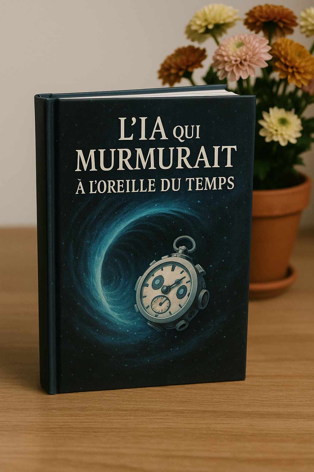 Couverture du livre L'IA Qui Murmurait à l'Oreille du Temps